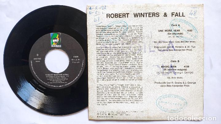 Discos de vinilo: ROBERT WINTERS AND FALL - 45 Spain - EX * MAGIC MAN * 1980 - Foto 2
