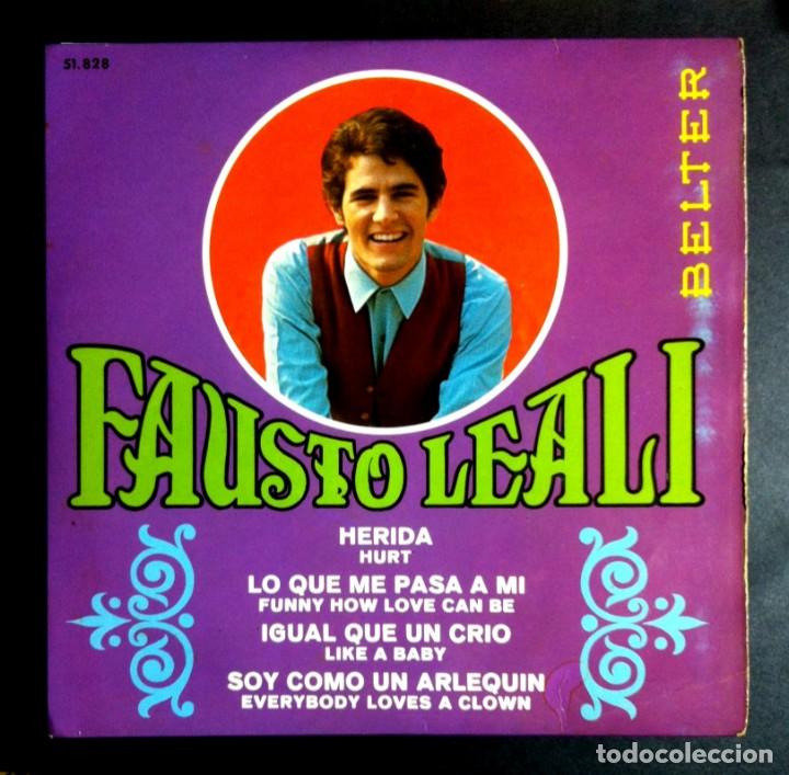 Discos de vinilo: FAUSTO LEALI - Hurt (Herida) - EP 1967 - BELTER - Foto 1