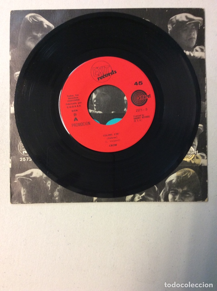 Discos de vinilo: Crow. Colors. Time to make a turn. - Foto 3