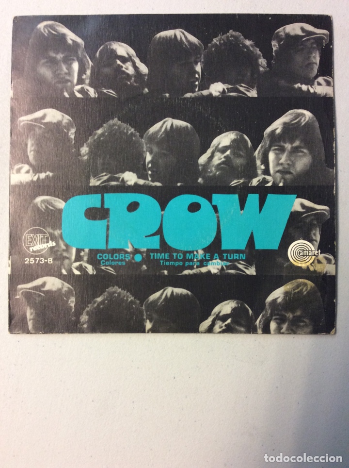 Discos de vinilo: Crow. Colors. Time to make a turn. - Foto 1