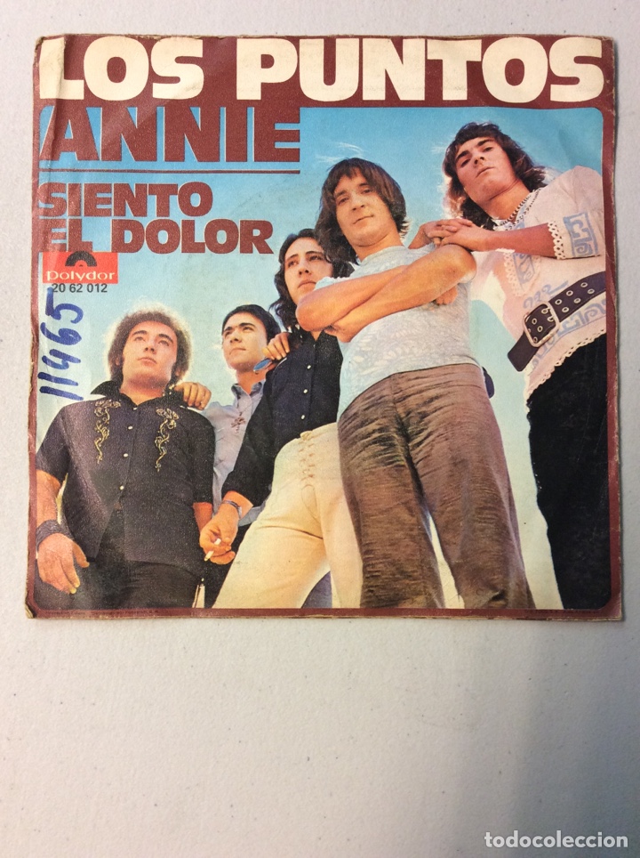 Discos de vinilo: Los Puntos. Annie. Siento el dolor. - Foto 2