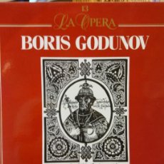 Discos de vinilo: LP. LA OPERA. BORIS GODUNOV. MODEST MUSORGSKI 1839-1881.