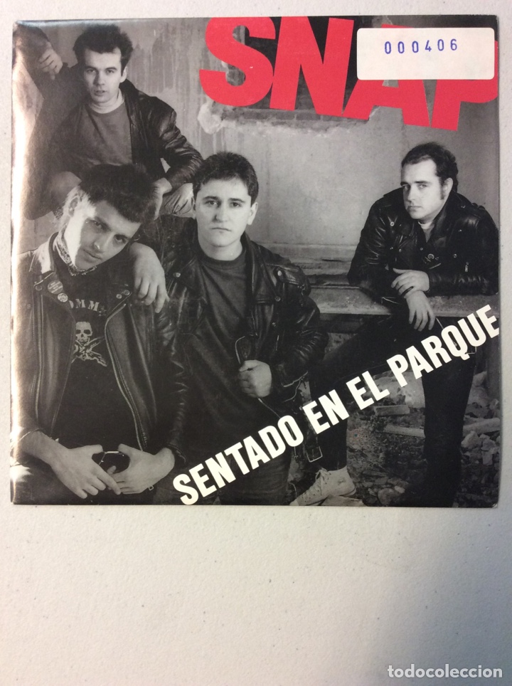 Discos de vinilo: Snap. Sentado en el parque. - Foto 1