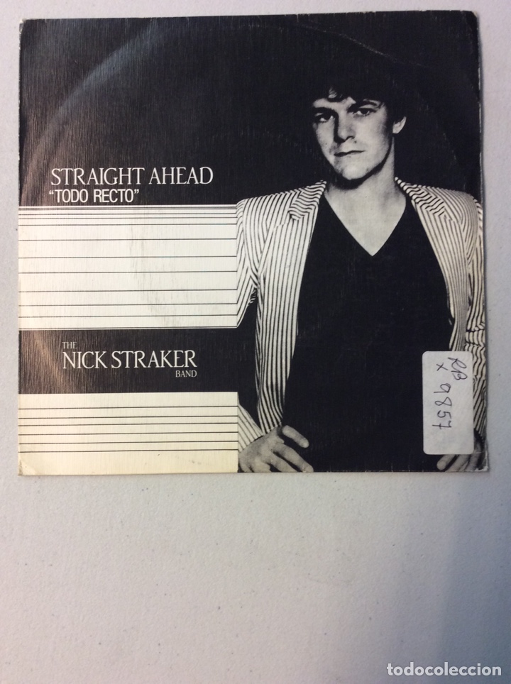 Discos de vinilo: The Nick Straker Band. Straight ahead. - Foto 1