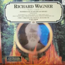 Discos de vinilo: LP. RICHARD WAGNER. EL CASO DE LOS DIOSES.