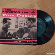 Discos de vinilo: THE KINGSTON TRIO TOM DOOLEY. EP SWEDEN VER. Lote 313969423