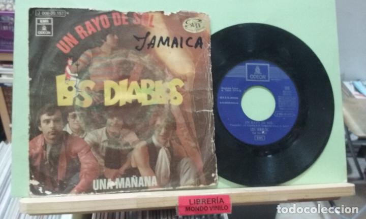 Discos de vinilo: Los Diablos. Odeon 1970 -- Single - Foto 1