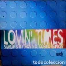 Discos de vinilo: WEB – LOVIN' TIMES (REMIX)-ITALY-1999-MAXI SINGLE