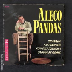 Discos de vinilo: VINILO SINGLE - ALECO PANDAS - GRANADA FASCINACIÓN FUNICULI - BELTER 1962