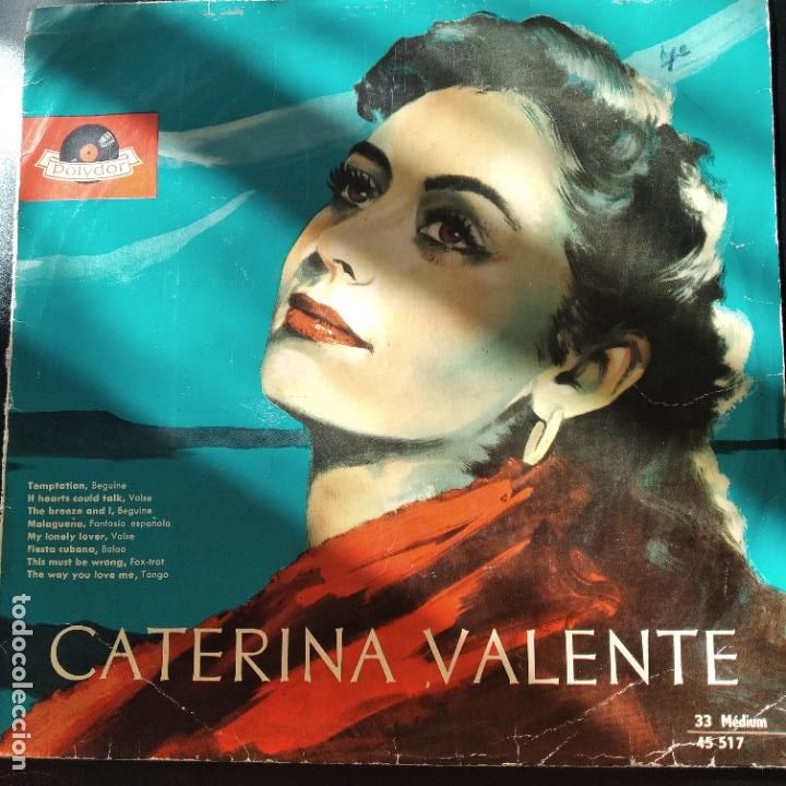 Discos de vinilo: CATERINA VALENTE - LP 1955 - Foto 1