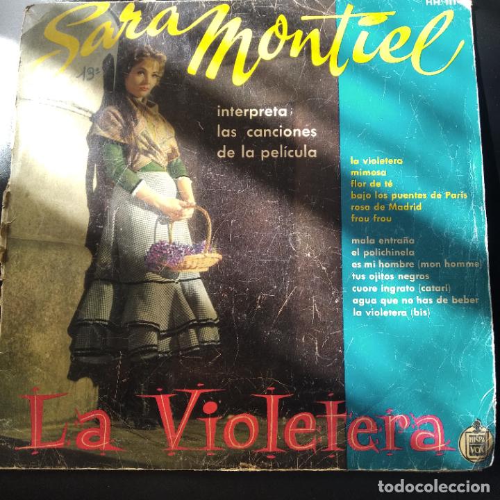 Discos de vinilo: SARA MONTIEL - LA VIOLETERA - LP 1958. - Foto 1