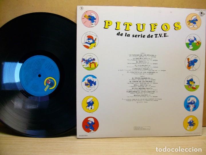 Discos de vinilo: Pitufos &ndash; Pitufos De La Serie De T.V.E. LP - Foto 2