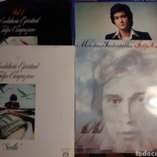 Discos de vinilo: 4 LP'S FELIPE CAMPUZANO ANDALUCIA,SEVILLA,CADIZ,MELODIAS INOLVIDABLES. Lote 314028313