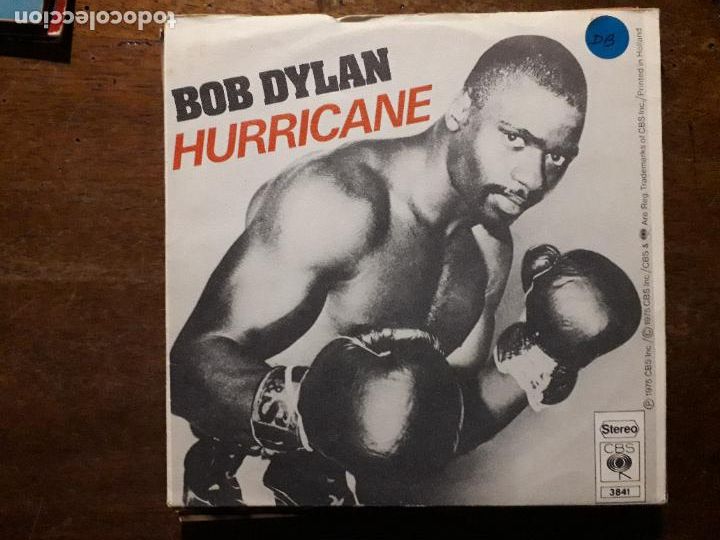 Discos de vinilo: Bob dylan - hurricane part I + part II - Foto 3