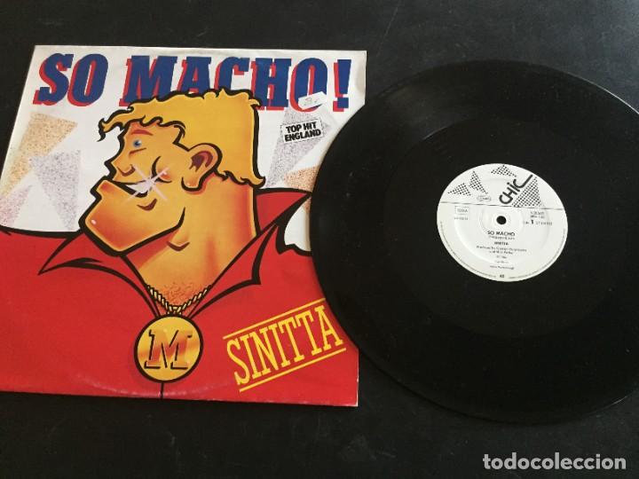 Discos de vinilo: Sinitta So Macho / Showdown - 12&rdquo; alemania - Foto 1