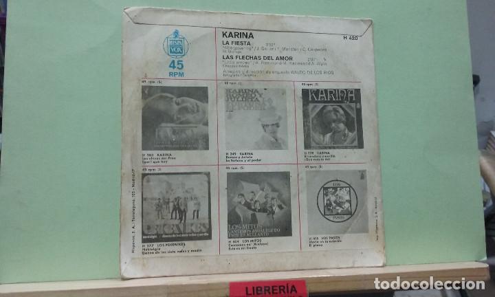 Discos de vinilo: Karina. Columbia 1967 -- Single - Foto 2