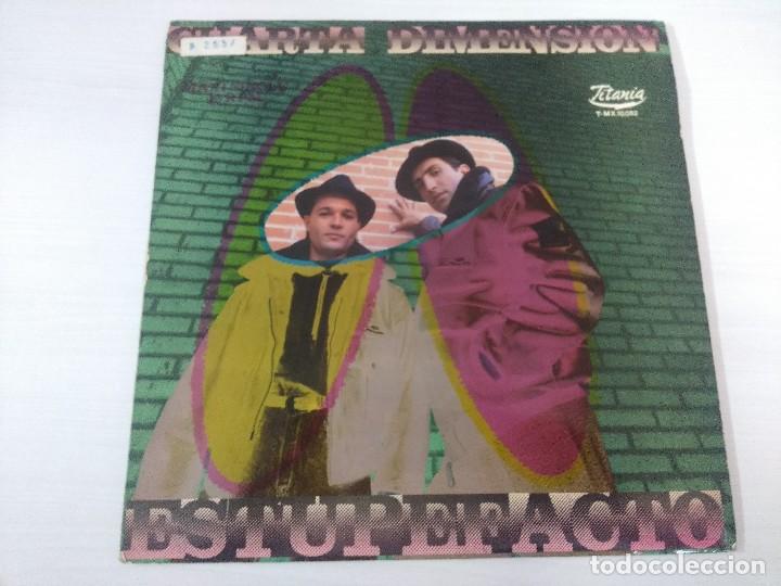 Discos de vinilo: CUARTA DIMENSION/ESTUPEFACTO/VINILO MAXI. - Foto 1