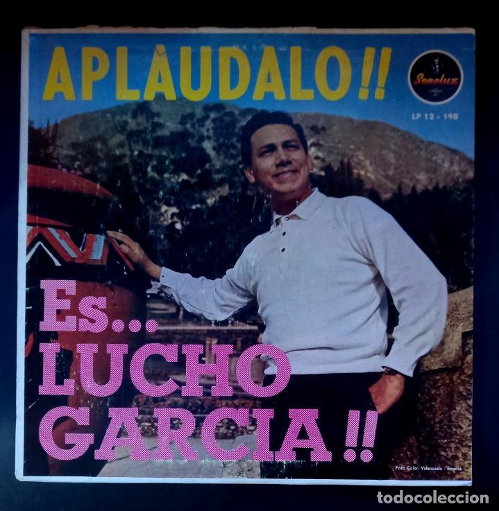 Vinyl records: LUCHO GARCIA - Aplaudalo Es Lucho Garcia - LP COLOMBIANO - SONOLUX