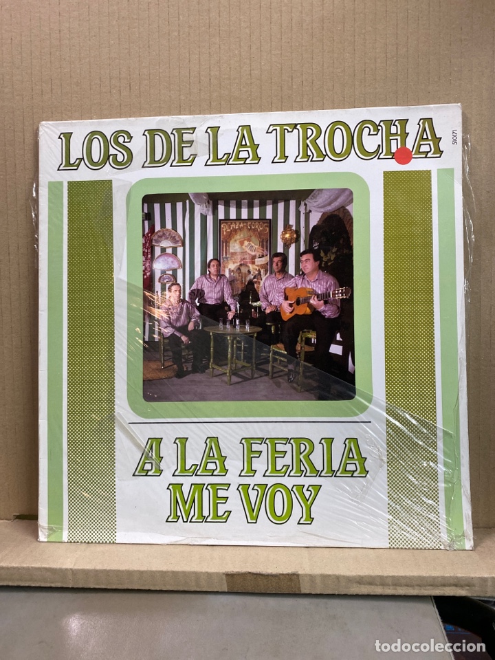 Discos de vinilo: LP LOS DE LA TROCHA, A LA FERIA ME VOY. - Foto 1