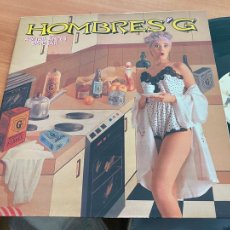 Discos de vinilo: HOMBRES G (AGITAR ANTES DE USAR) LP ESPAÑA GAT. 1988 (B-34). Lote 314062208