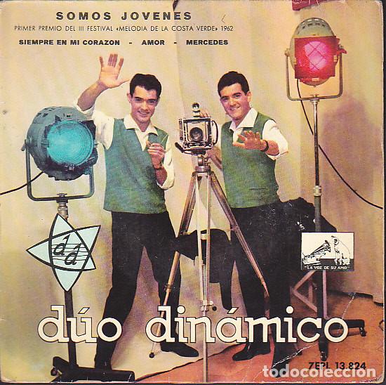 Discos de vinilo: EP DUO DINAMICO SOMOS JOVENES + 3 - Foto 1