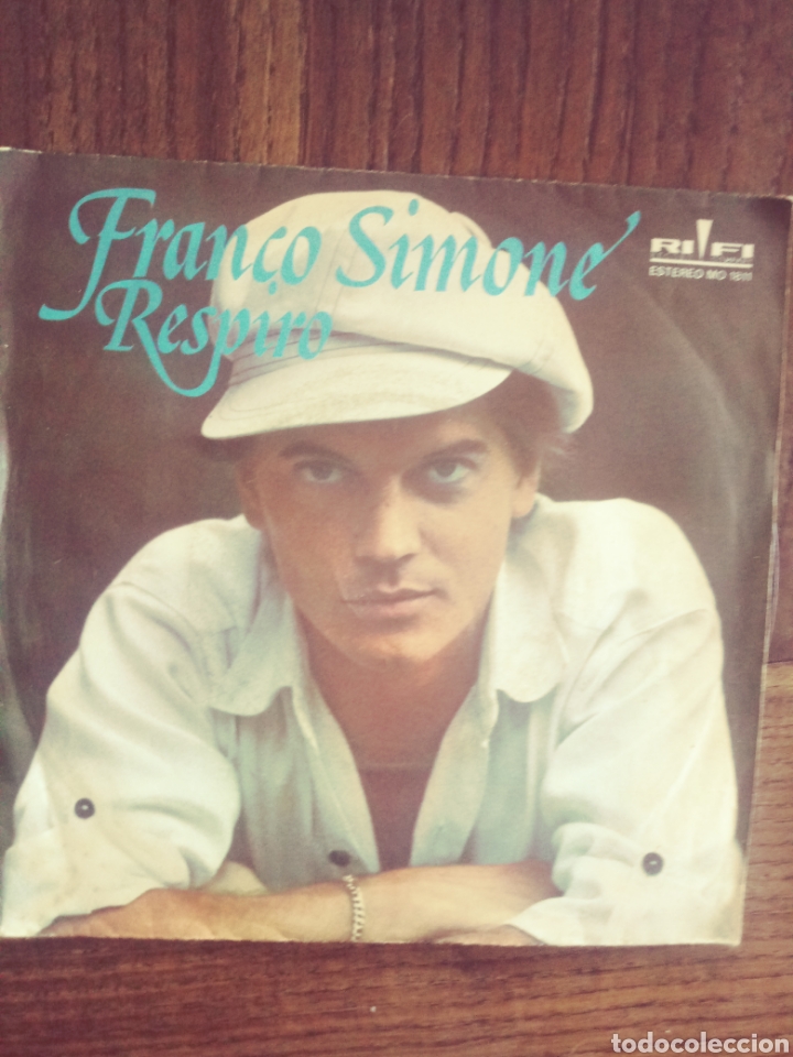 Discos de vinilo: Disco de vinilo Franco Simone. &rdquo;Respiro &rdquo; - Foto 1