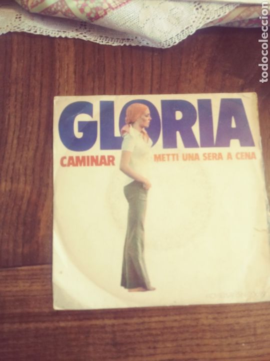 Discos de vinilo: Disco de vinilo Gloria &rdquo;Caminar&rdquo; - Foto 1