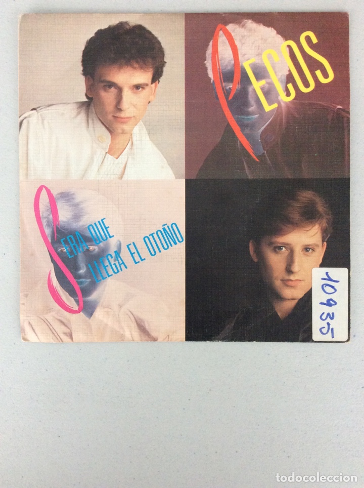 Discos de vinilo: Pecos. Sera que llega el oto&ntilde;o. A ti. - Foto 1