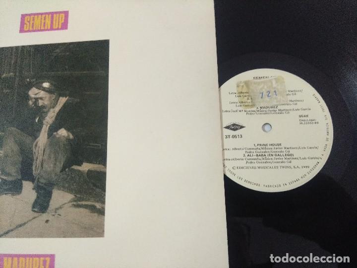 Discos de vinilo: SEMEN UP/MADUREZ/VINILO MAXI. - Foto 2