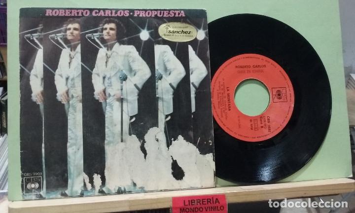Discos de vinilo: Roberto carlos. CBS 1975 -- single - Foto 1