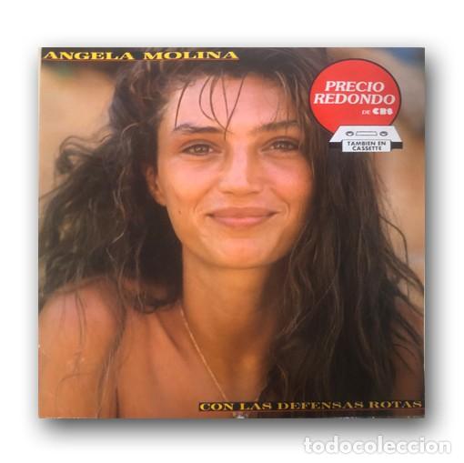 Discos de vinilo: Angela Molina - Con las defensas rotas - Foto 1