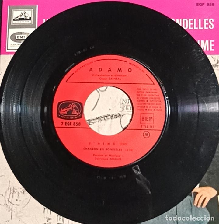 Discos de vinilo: SINGLE ADAMO - JAIME - EMI - Foto 3