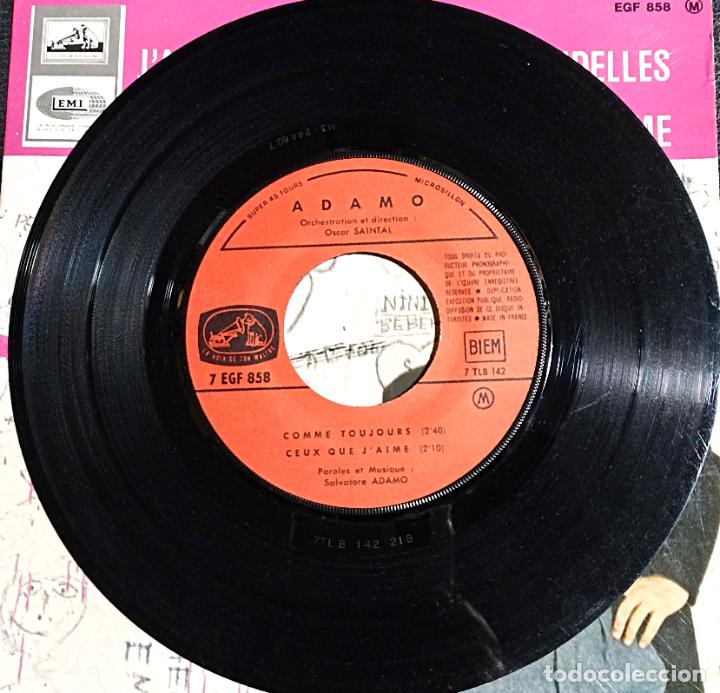 Discos de vinilo: SINGLE ADAMO - JAIME - EMI - Foto 4