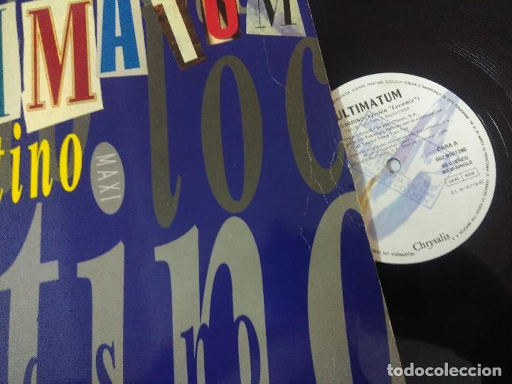 Discos de vinilo: ULTIMATUM/LOCO DESTINO/VINILO MAXI. - Foto 2