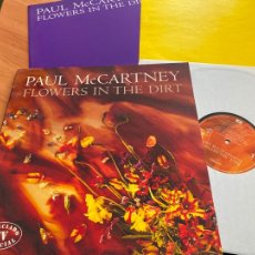 Discos de vinilo: PAUL MCCARTNEY (FLOWERS IN THE DIRT) LP ESPAÑA 1984 (B-34). Lote 314228118