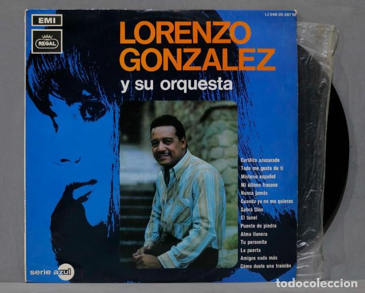 Discos de vinilo: LP. LORENZO GONZALEZ Y SU ORQUESTA - Foto 1