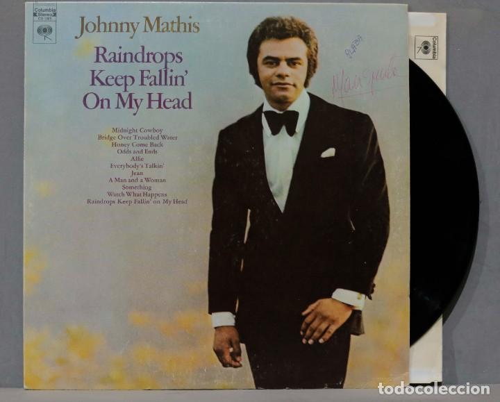 Discos de vinilo: LP. Mathis. Raindrops Keep Fallin&acute; On My Head - Foto 2