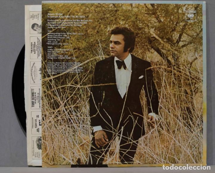 Discos de vinilo: LP. Mathis. Raindrops Keep Fallin&acute; On My Head - Foto 3