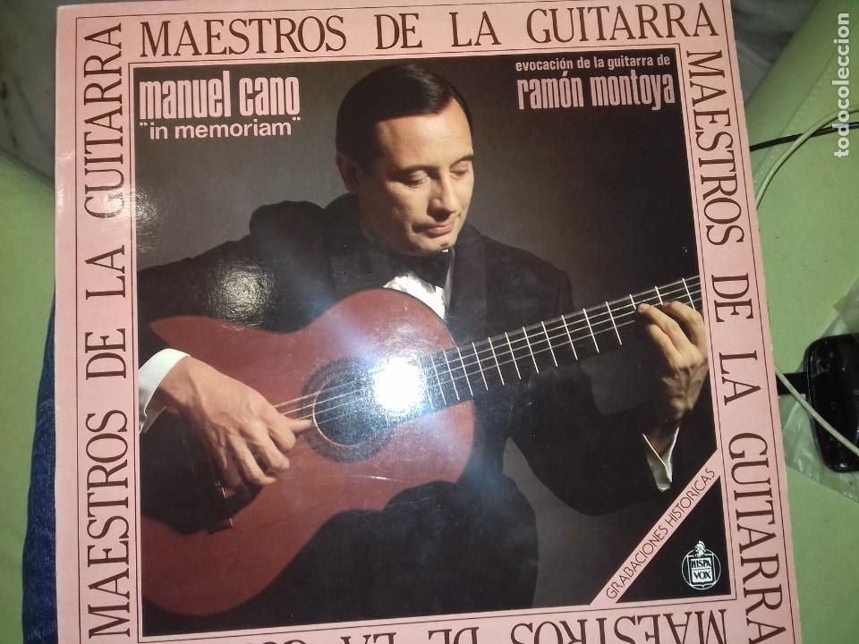 Discos de vinilo: MANUEL CANO-IN MEMORIAN-EVOCACI&Oacute;N DE LA GUITARRA DE RAMON MONTOYA-1990