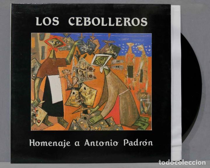 Discos de vinilo: LP. LOS CEBOLLEROS. HOMENAJE A ANTONIO PADRON - Foto 1