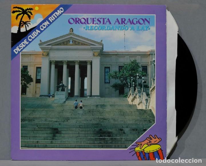 Discos de vinilo: LP. ORQUESTA ARAGON. RECORDANDO A LAY. DESDE CUBA CON RITMO - Foto 1