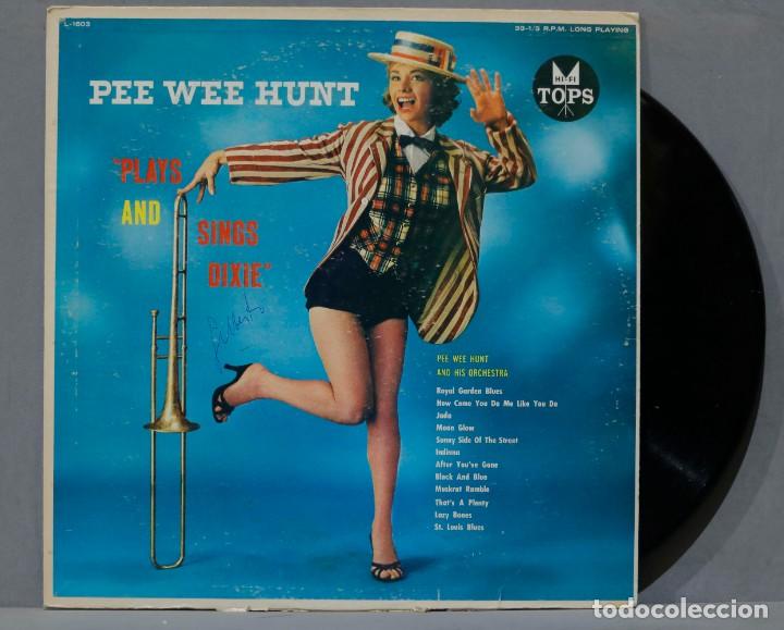 Discos de vinilo: LP. Pee Wee Hunt. Plays And Sings Dixie - Foto 1