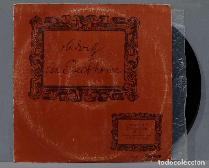 Discos de vinilo: LP. SINFONIA 7 OP. 92. BEETHOVEN - Foto 1