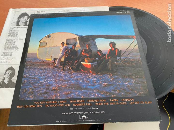 Discos de vinilo: CIRCUS ANIMALS (COLD CHISEL) LP 1982 ESPA&Ntilde;A (B-34) - Foto 3