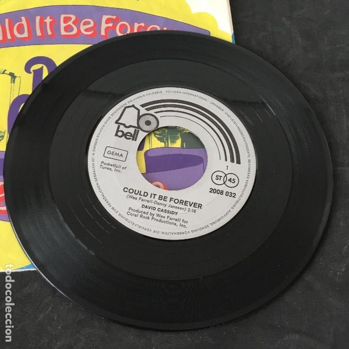 Discos de vinilo: VINILO SINGLE - DAVID CASSIDY - COULD BE FOREVER - BELL - Foto 3