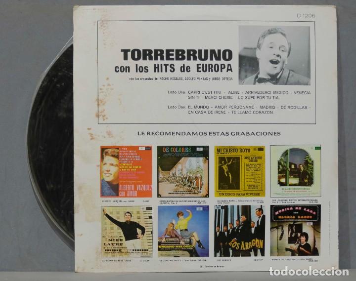Discos de vinilo: LP. torrebruno. con los hits de europa - Foto 2