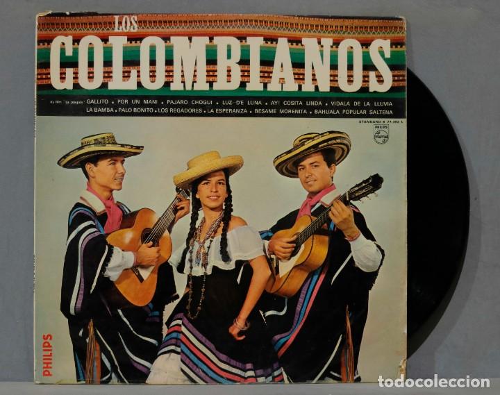 Discos de vinilo: LP. LOS COLOMBIANOS. Pajaro Chogui - Foto 1