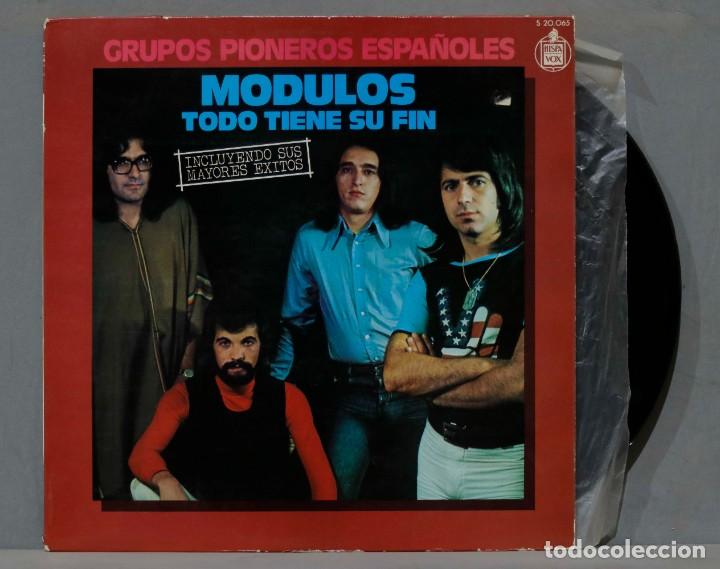 Discos de vinilo: LP. MODULOS. TODO TIENE SU FIN - Foto 1