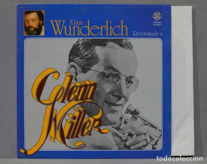 Discos de vinilo: LP. KLAUS WUNDERLICH RECORDANDO A GLENN MILLER - Foto 1