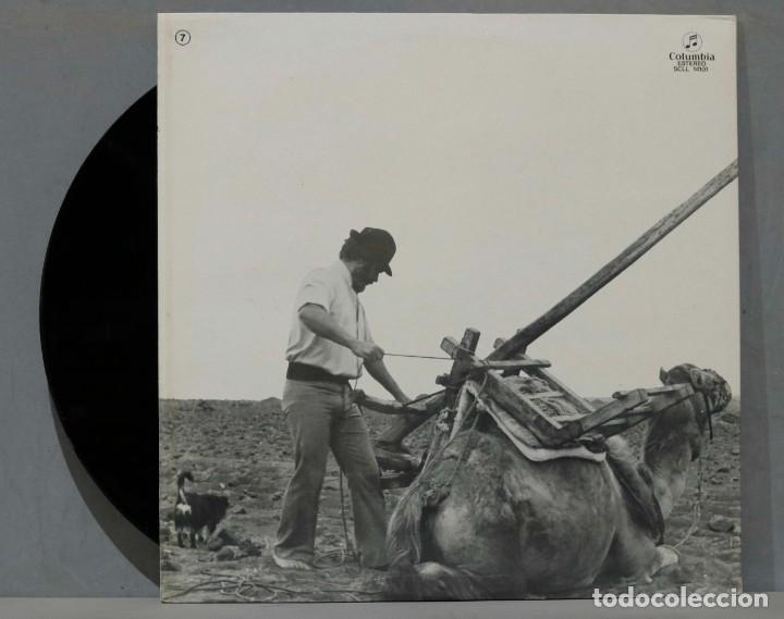 Discos de vinilo: LP. LOS CAMPESINOS. FOLKLORE DE LANZAROTE - Foto 2